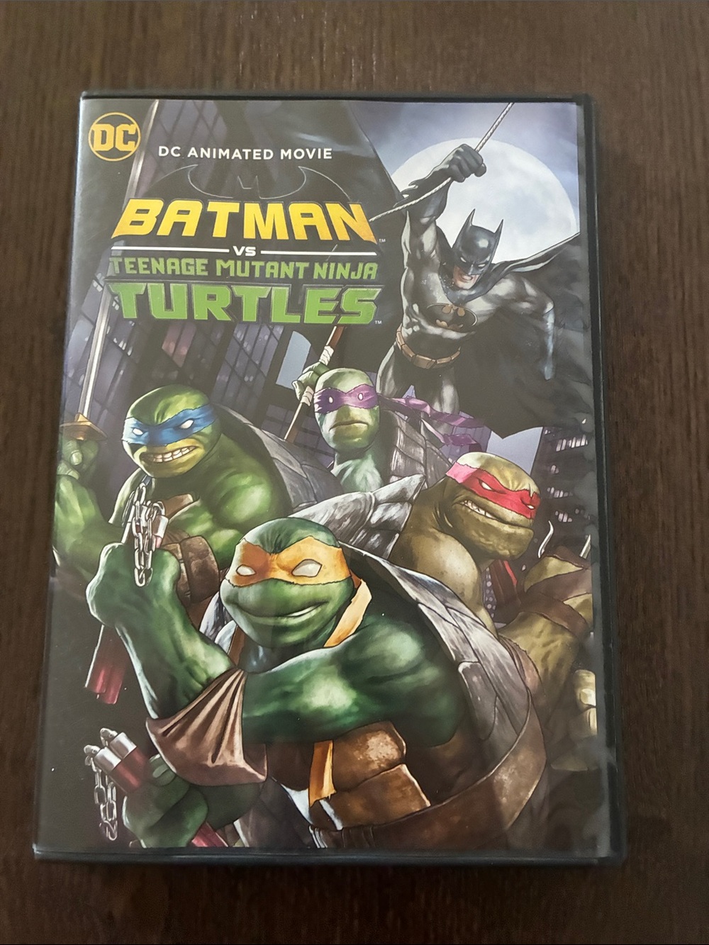 DC Animated Movie: Batman vs Teenage Mutant Ninja Turtles DVD - Green